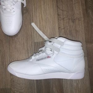 White Reebok Shoes